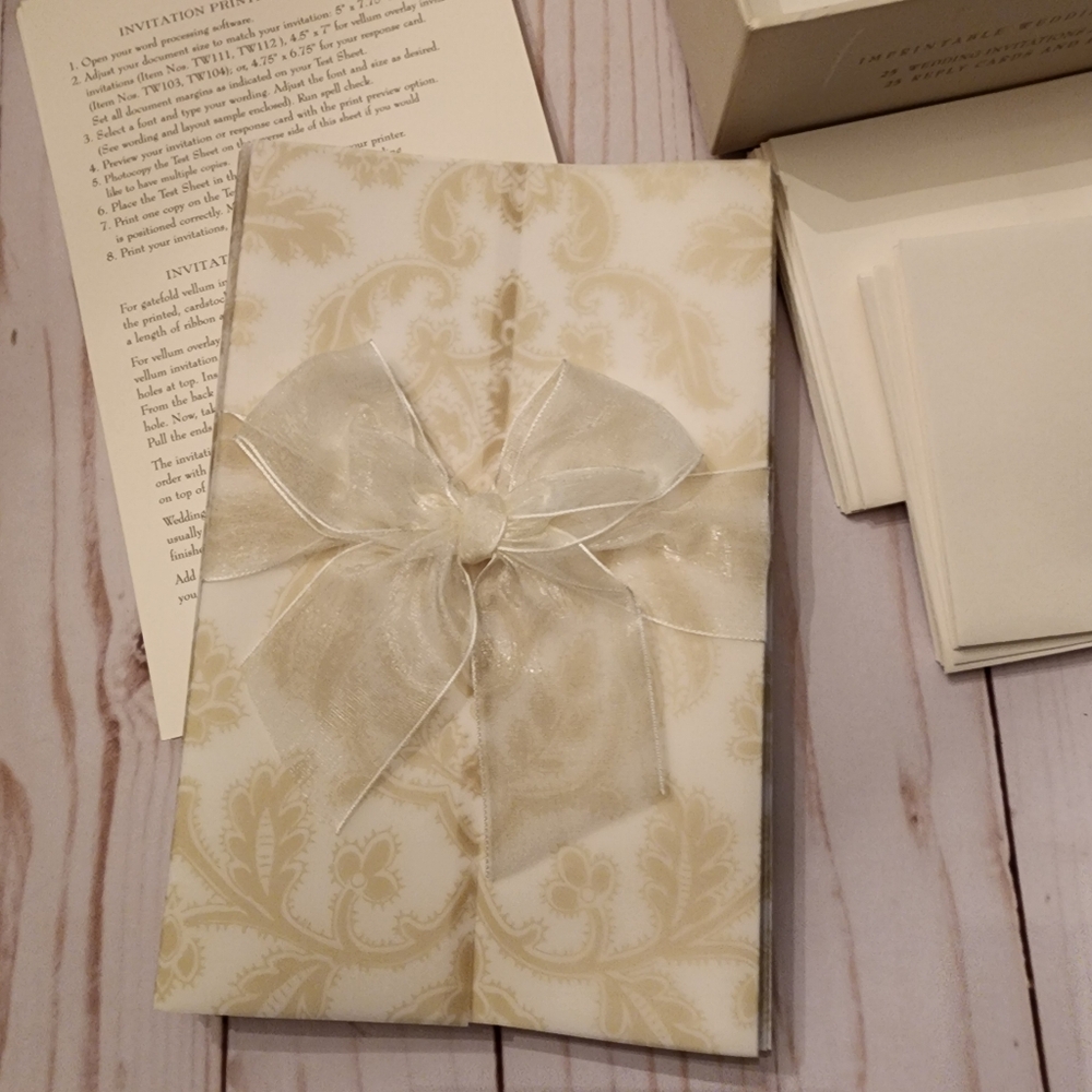 Printable Wedding Invitations - Picture 3 of 4